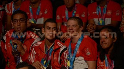 بالصور.. تكريم أبطال الأولمبياد الخاص بمركز شباب الجزيرة