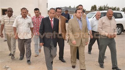 بالصور.. «القصاص» يتفقد إنشاءات مصنع تدوير القمامة بالإسماعيلية