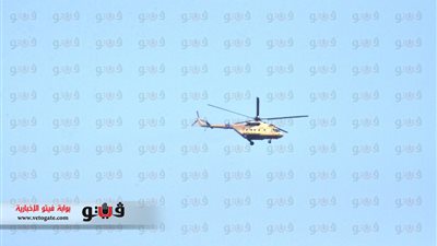 5 طائرات عسكرية في سماء الدقهلية لتأمين الاستفتاء