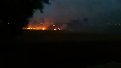 «حماية الشرقية» تسيطر على حرائق قش الأرز في «مشتول السوق»