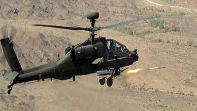 طائرات «الأباتشي» تقصف أهدافًا لـ «بيت المقدس» في «رفح والشيخ زويد»