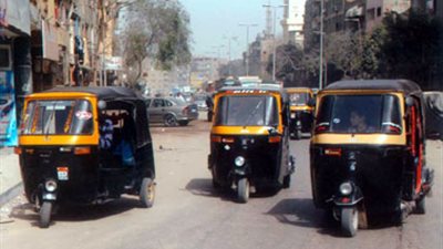 التوك توك يرتكب 29 حادثا فى 3 شهور بأسيوط