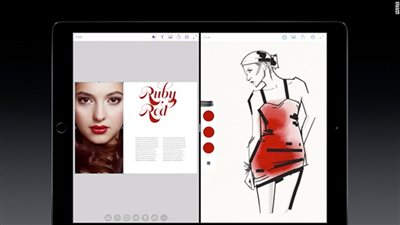 «آبل» تستعين بـ«فوتوشوب» لإضافة ابتسامة لوجه فتاة على آيباد برو