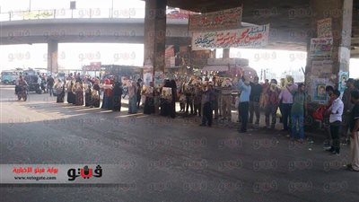 وقفة احتجاجية لأنصار 