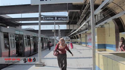 بالفيديو والصور ..الأمن يوافق على إعادة تشغيل محطة مترو الجيزة