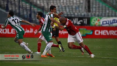 بالفيديووالصور.. تعادل الأهلي والإنتاج الحربي 1/1 في الشوط الأول