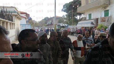 بالصور.. عمليات بورسعيد: إقبال كثيف على لجان الاستفتاء