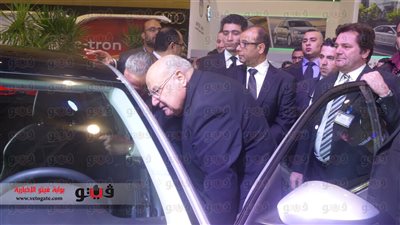 بالصور.. «الدميري» و«السقا» يفتتحان معرض «أوتوماك - فورميلا»