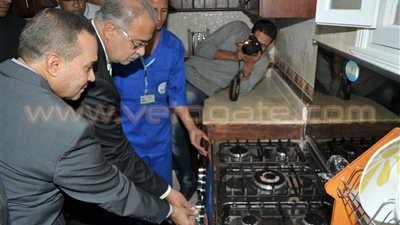 توصيل الغاز الطبيعي لأول مرة بـ