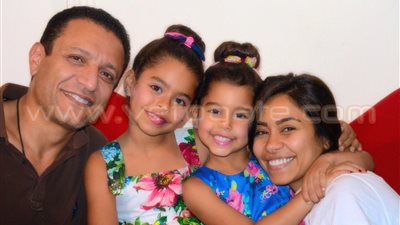 بالصور.. «شيرين» تحتفل بعيد ميلاد ابنتها «هنا»