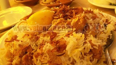 الأرز البريانى