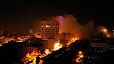 مصادر مطلعة تكشف سر الانفجار الكبير في مدينة رفح بقطاع غزة