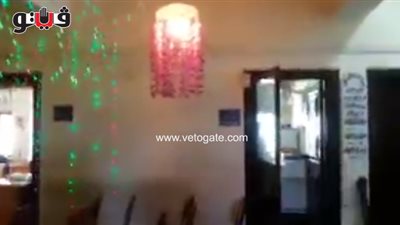 بالفيديو.. مكتب ضرائب بالإسكندرية يتحول لقاعة مناسبات
