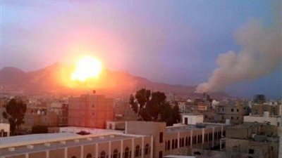 اليمن: قوات التحالف تعاود قصفها لجبل فج في صنعاء