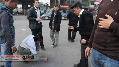 بالصور.. قنبلة صوت تثير الذعر بين الناخبين أمام لجنة نادي السكة بمدينة نصر