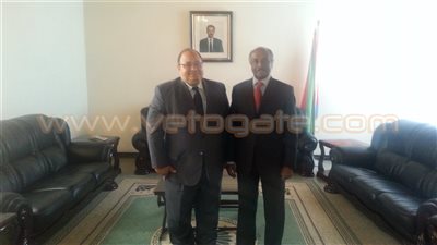 السفير المصري الجديد في إريتريا يلتقي وزير الخارجية