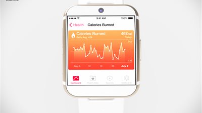 بالصور.. التصميم المتوقع لساعة iWatch والمتوافق مع iPhone 6