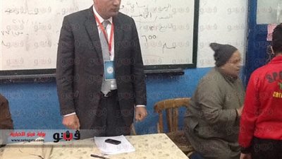 موظف بالدقهلية يصوت بـ