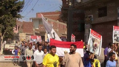 مسيرة للإخوان بـ«الصف» لتعطيل الاستفتاء على الدستور
