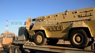 مصرع وإصابة 4 جنود فى انقلاب مدرعة بسيناء