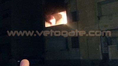 حريق يلتهم شقة سكنية بدمياط الجديدة