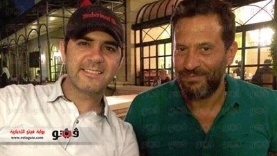 وائل جسار يتناول الإفطار مع ماجد المصرى في مطعم بالقاهرة