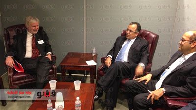 فهمي يلتقي بوزير خارجية فنلندا