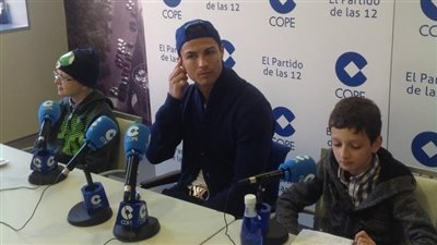 رونالدو: سأحتفل مع مرضى 