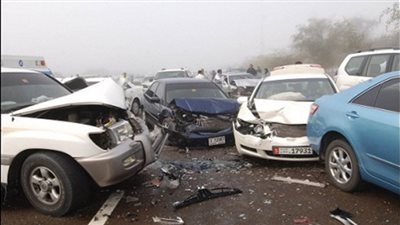 مصرع عامل في حادث تصادم بالقليوبية