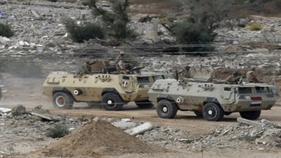 القوات المسلحة تقتل 23 إرهابيا من عناصر «بيت المقدس» جنوب رفح