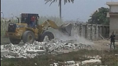 بالصور.. استمرار حملات إزالة التعديات على أراضي الدولة بالإسكندرية