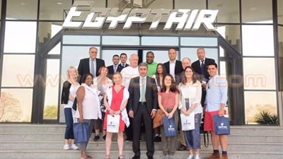بالصور.. «مصر للطيران» تستضيف وفدا بريطانيا بهدف تنشيط السياحة