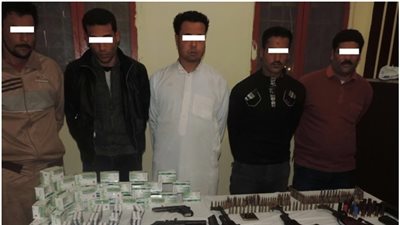 ضبط عصابة تخصصت في السرقة بالإكراه وتجارة المخدرات بكفر الشيخ