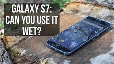 بالفيديو.. اختبار لعمل «جالاكسي إس 7» المقاوم للماء