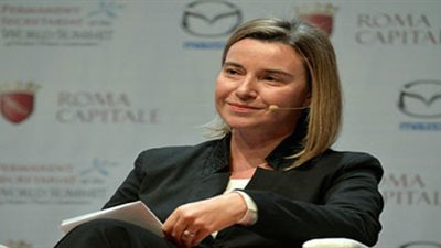 موجريني: الاتحاد الأوروبي مستمر في دعمه للبنان لمواجهة أزمة اللاجئين