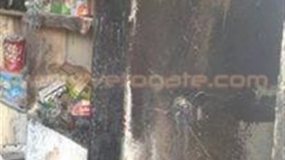 بالصور.. حريق داخل سوبر ماركت بفاقوس