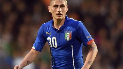 الإصابة تحرم إيطاليا من خدمات «فيراتي» و«بارزالي» بلقاء إسبانيا