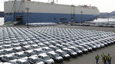 110 ملايين جنيه حصيلة إيرادات السيارات بجمارك السويس في أبريل