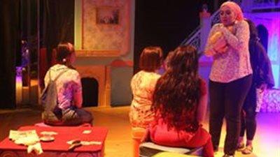 بالصور.. افتتاح عرض «كراكيب السحارة» بمسرح البالون