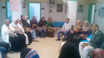 بالفيديووالصور.. تكريم رئيس الوحدة الصحية بـ«الحلواصى البلد» في المنوفية