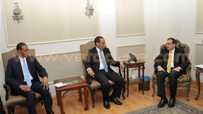 وزير البترول يستقبل الأمين العام للنفط الموريتاني