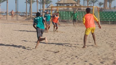 انطلاق حفل قرعة البطولة العربية لكرة القدم الشاطئية