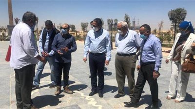 وزير السياحة والآثار يتفقد تجهيزات متحف العاصمة الإدارية الجديدة