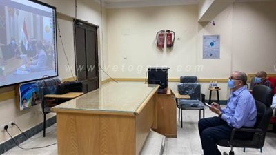 وكيل تعليم بورسعيد يستعرض مع الوزير إجراءات امتحانات الثانوية العامة l صور