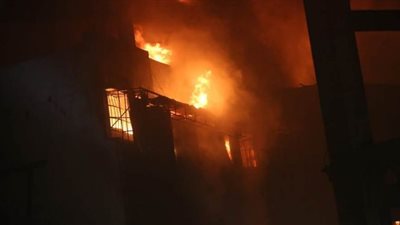 التحقيق في نشوب حريق بعقار أحمد عيد عبد الملك بالمهندسين