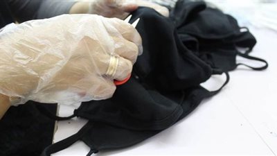غرفة الملابس الجاهزة: توريد 3 ملايين كمامة قماشية لهيئة الشراء الموحد