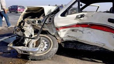 مصرع شخص في حادث تصادم سيارتين أعلى الطريق بالسلام