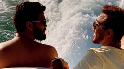 صالح جمعة وكهربا في رحلة بحرية جديدة