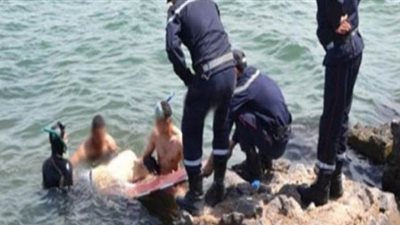 انتشال جثة شاب غرق في نهر النيل بالعياط