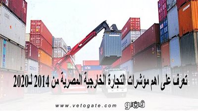 تعرف على أهم مؤشرات التجارة الخارجية المصرية من 2014 لـ2020 | إنفوجراف